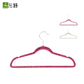 thin velvet clothes hanger